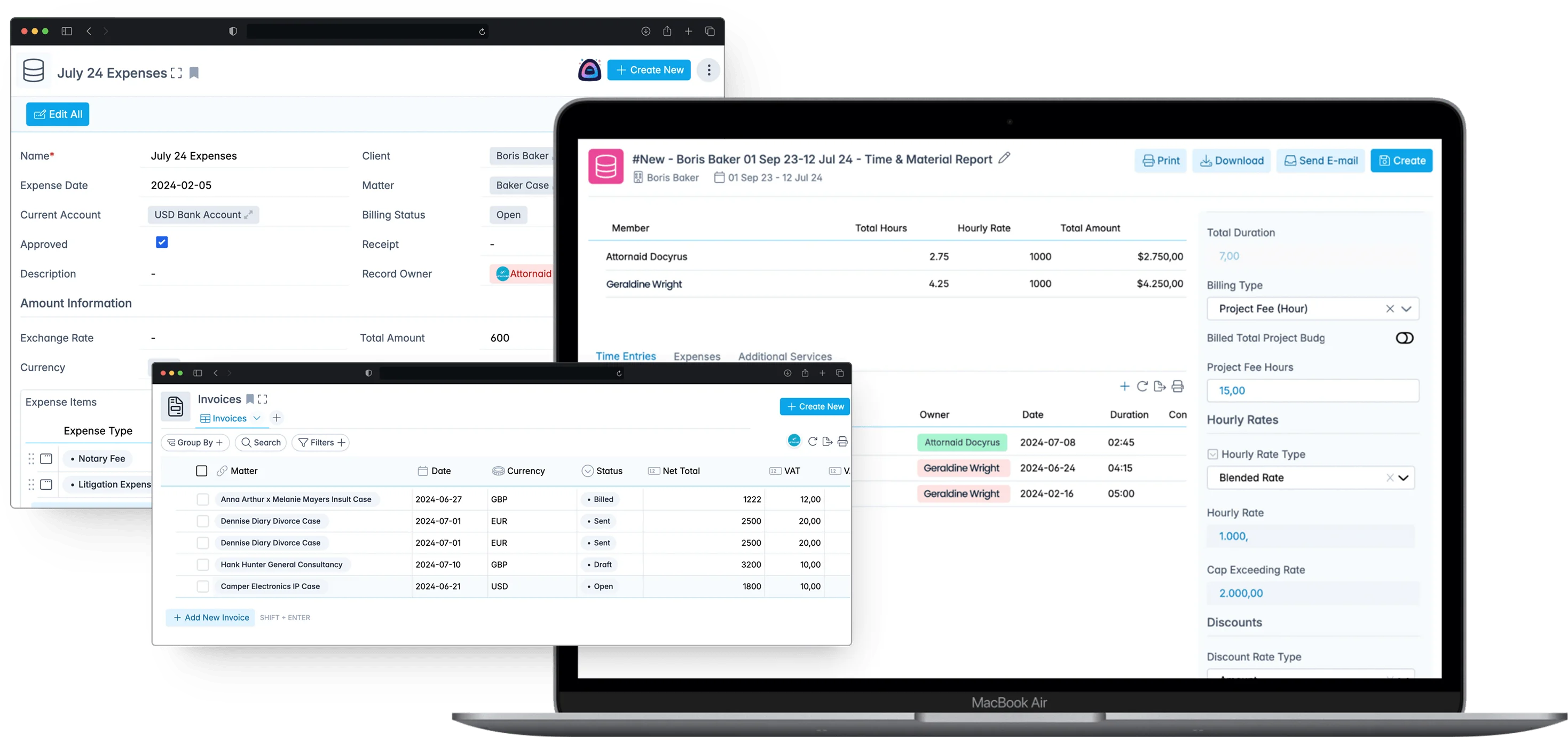 Time Management & Billing